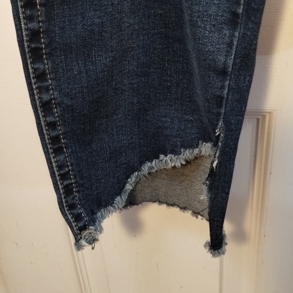 Plus Size Seven7 Ripped Ankle Skinny Jeans - Picture 12 of 14